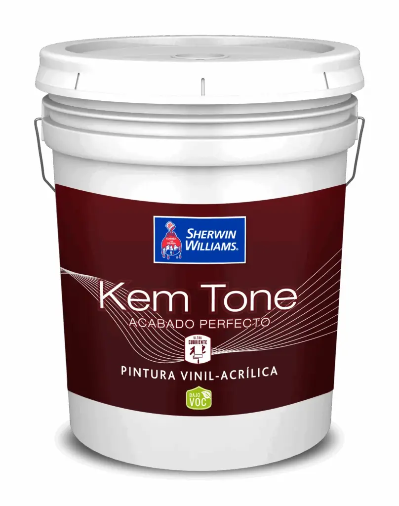KEM-TONE BLANCO MATE BAJO VOC CU